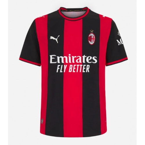 Stroje piłkarskie AC Milan Koszulka Podstawowej 2026-27 Krótki Rękaw